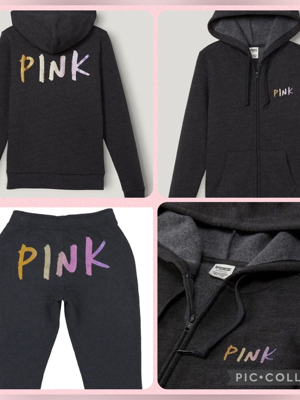 💚💙🩷PINK Victoria Secret Glitter Set💚💙🩷